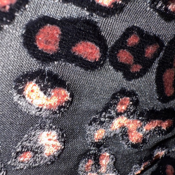 NWOT‎ ASOS Design Ruffle Wrap Leopard Burnout Velvet Mini Dress Backless Size 10 - Picture 7 of 16